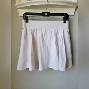 Lululemon Tennis Time Pleated Athletic Skirt 15" White Size 6 Mini